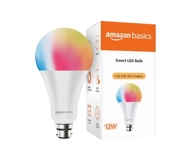 amazon basics - 12W Smart LED Bulb with Alexa