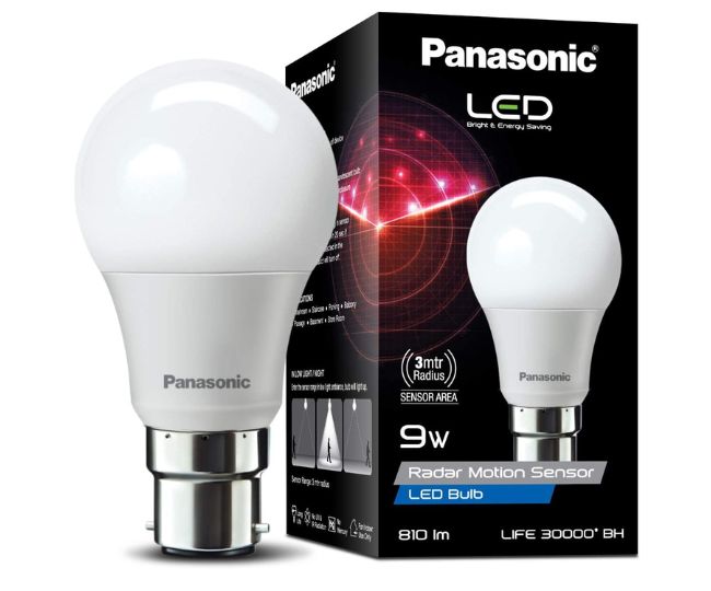 Panasonic 9 Watt Motion Sensor Led