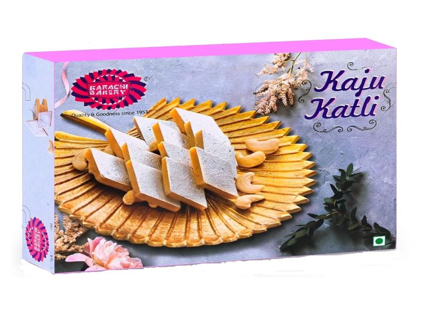 Karachi Bakery Kaju Katli 200gm | Kaju barfi | Indian Sweet | Made with Cashew | Mithai | Diwali | Festive