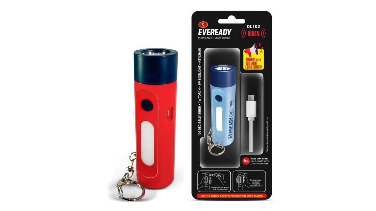 Eveready Siren DL102 Rechargeable Torch