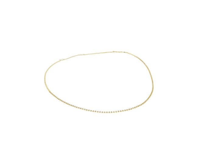 Handicraft Kottage Gold Plated Pearl with Multi Color Stone Belly Chain for Women