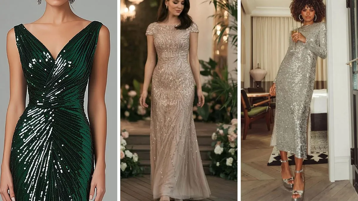 Sequin dress for women