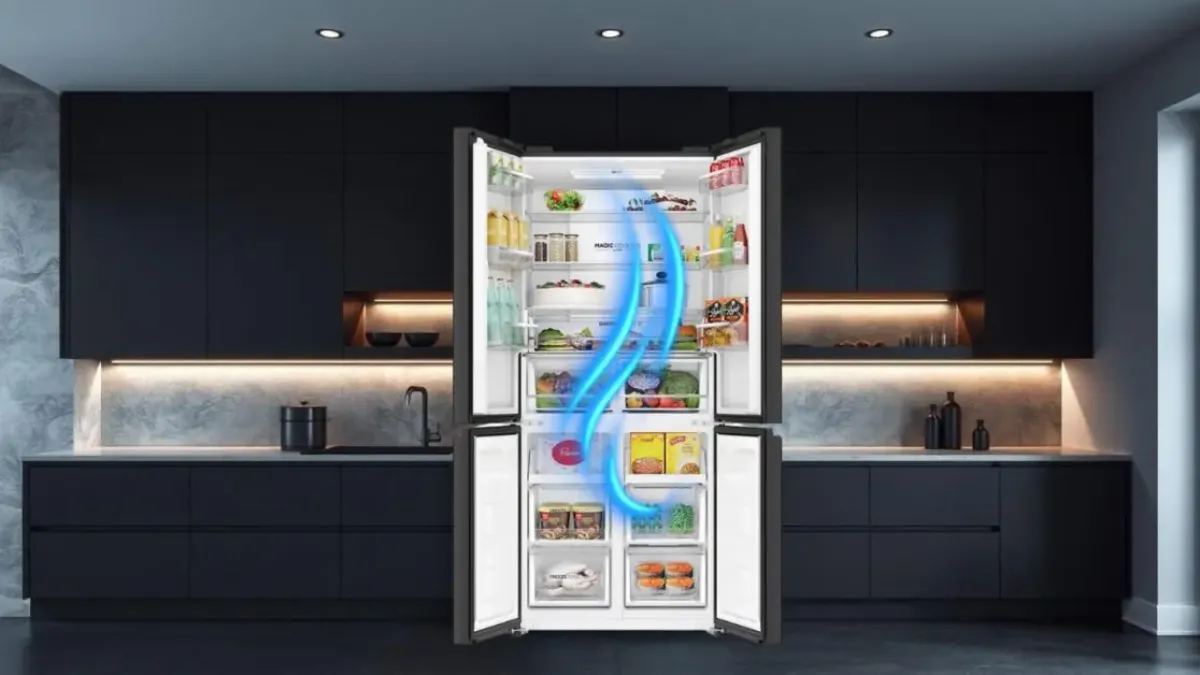 Refrigerator with Deodorizer Technology
