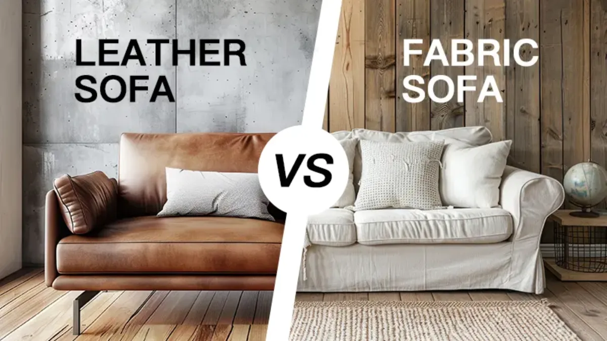 Leather vs. Fabric Sofas