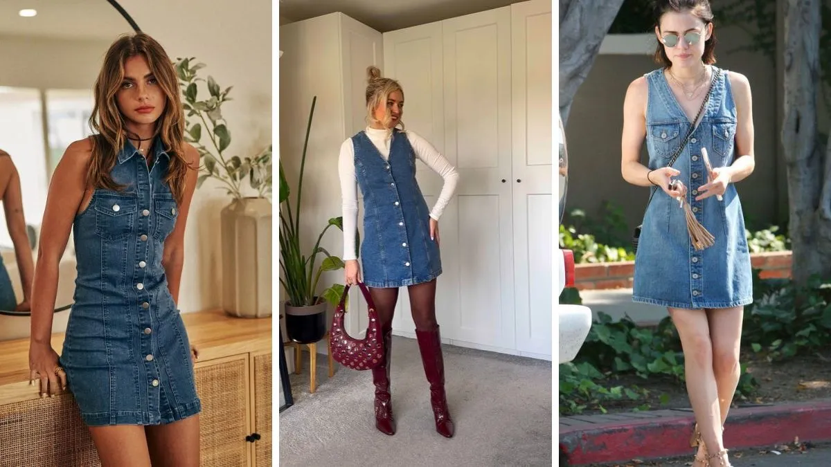 Women's denim dress