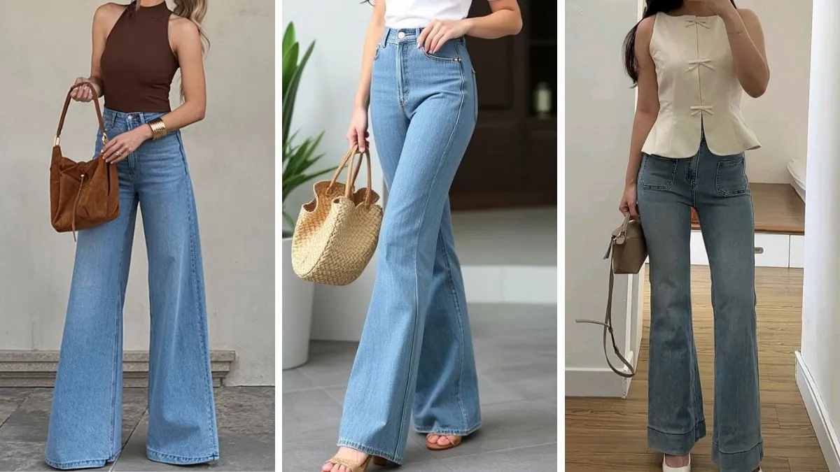 women's flared jeans