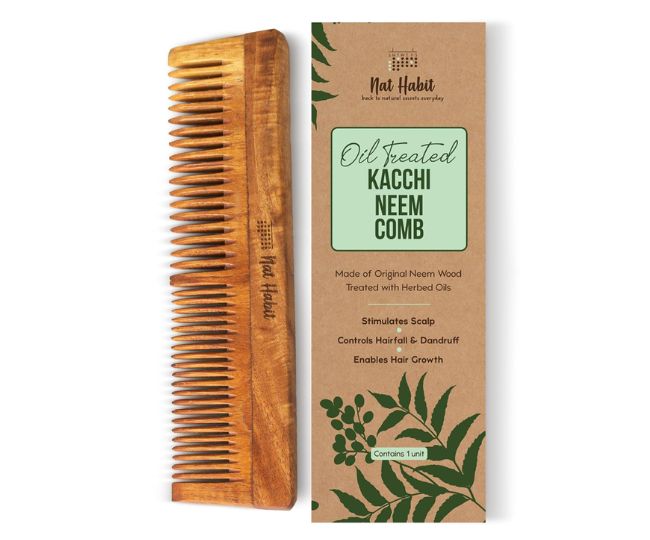 Nat Habit Wooden Comb Kacchi Neem