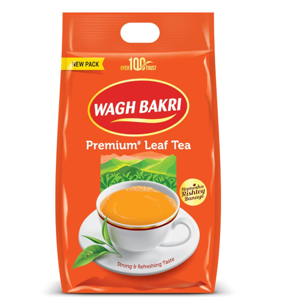 Wagh Bakri Premium Leaf Tea Pack, 1Kg, Assam