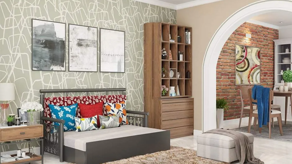 Space-Saving Sofa Cum Bed