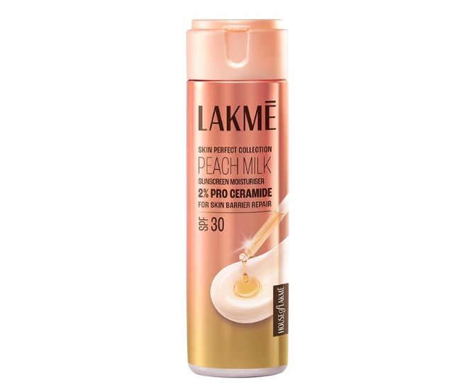 Lakm Peach Milk Moisturiser SPF 30 with 2% Pro-Ceramide