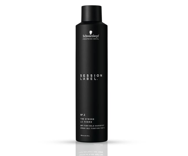Schwarzkopf Professional Session Label Strong Hold Hair Spray for Men and Women