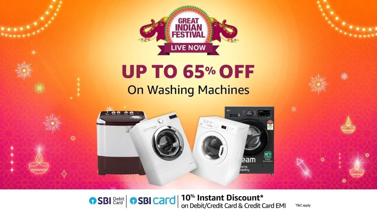 Amazon Washing Machine Sale 2025