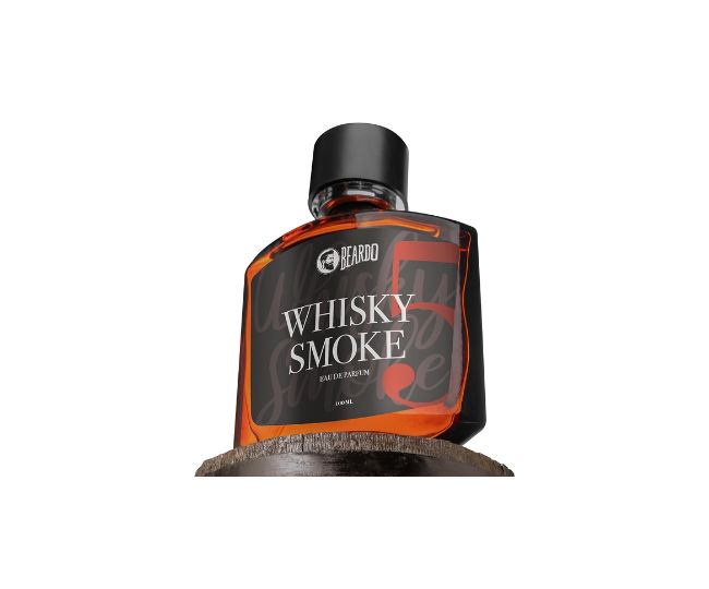 Beardo Whisky Smoke Perfume for Men,100ml|Spicy,Woody-Oudh Scent Eau De Parfum|Long Lasting Mens Perfume|Best Date Night Fragrance Body Spray|Valentine gift for husband|Gift for Boyfriend|Gift for Men