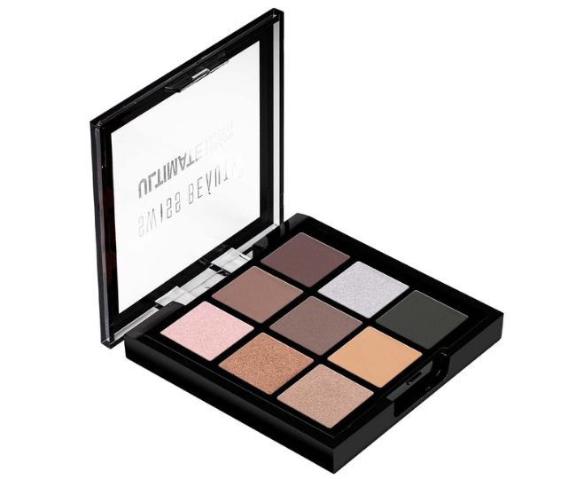 Swiss Beauty Ultimate 9 Pigmented Colors Eyeshadow Palette