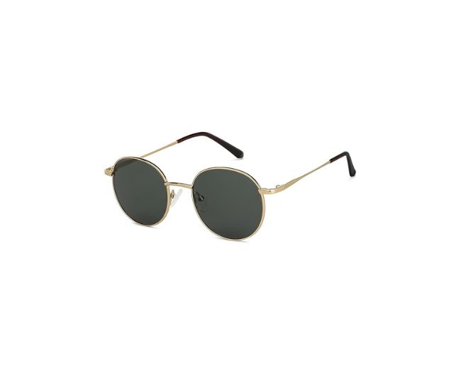 VINCENT CHASE EYEWEAR By Lenskart | Full Rim Round Sunglasses| Polarized And 100% UV Protected | Men & Women | Medium | VC S13112