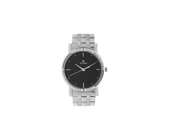 Titan Karishma Analog Black Dial Men's Watch NM1639SM02/NN1639SM02