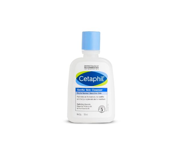 Cetaphil Paraben, Sulphate-Free Gentle Skin Hydrating Face Wash Cleanser with Niacinamide, Vitamin B5 for Dry to Normal, Sensitive Skin - 125 ml