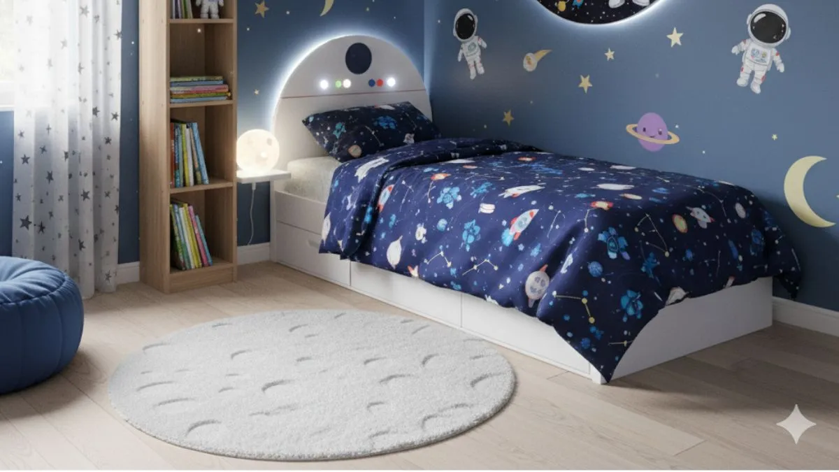 Google Gemini AI Inspired Kids Room Design