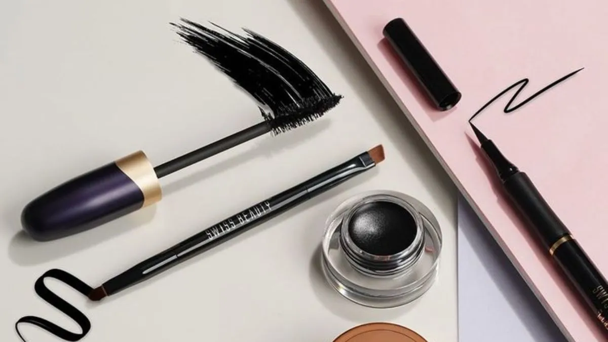 Swiss Beauty Eyeliner And Mascara 