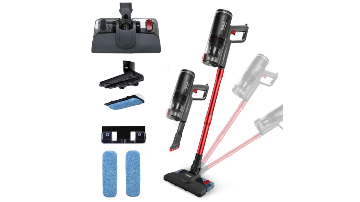 Inalsa Vacuum Cleaner with Mop for Floor Cleaning