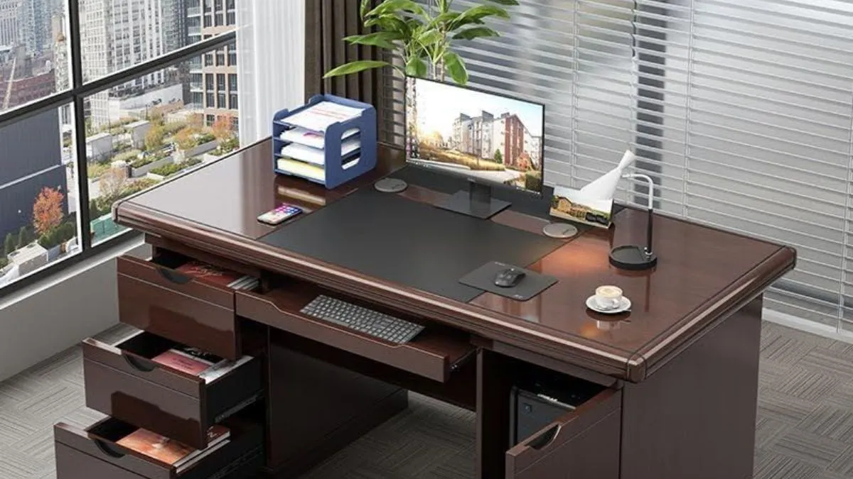 Computer Table With Keyboard Tray