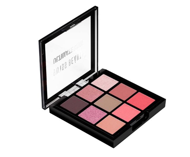Swiss Beauty Ultimate 9 Pigmented Colors Eyeshadow Palette