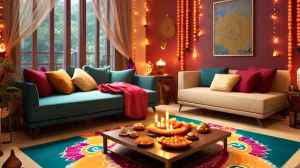 Diwali Living Room Decor