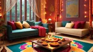 Diwali Living Room Decor