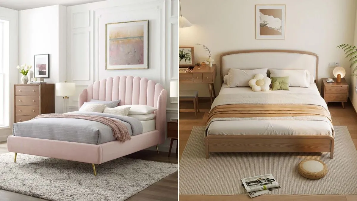 Latest Double Bed Designs with Box