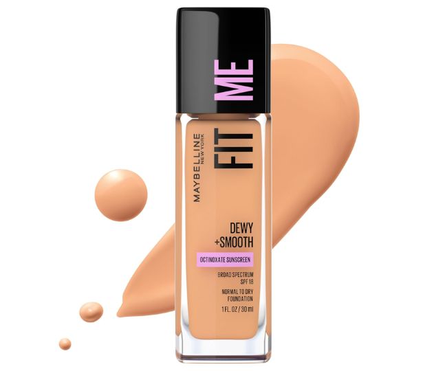 Maybelline Fit Me! Liquid Foundation Medium Coverage Spf-18, Sun Beige 310, 30Mlc