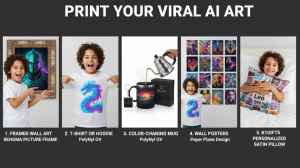 5 Creative Ways to Print Your Viral AI Art