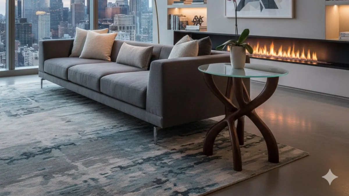 Google Gemini AI Editing Prompt to Find the 5 Best Side Tables for Living Room