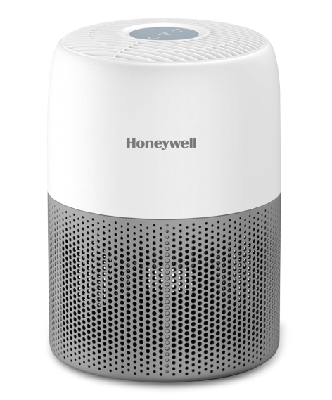 Honeywell Air Purifier for Home & Office, 3-in-1, Pre, H13 HEPA, Activated Carbon, Removes 99.99% Pollutants, Allergens, Pet Danger, Smoke, Dust & Pollens - Air touch V1