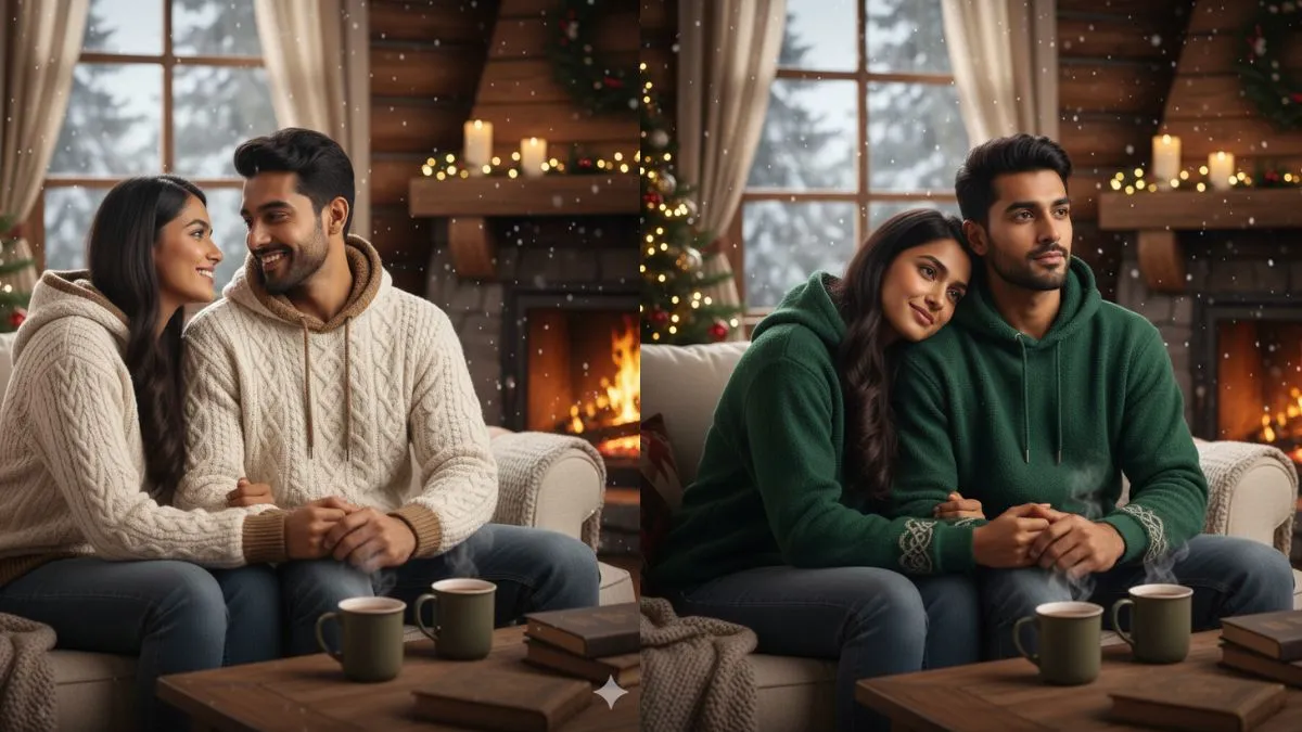 Gemini's 'Romantic Couple' Prompt Unlocked These 5 Matching Hoodie Combos to Upgrade Your Style