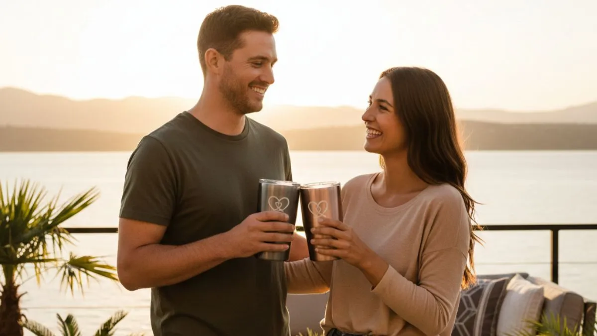 The Perfect Couple's Gift? 5 Classiest Tumblers Found with Gemini AI Prompt