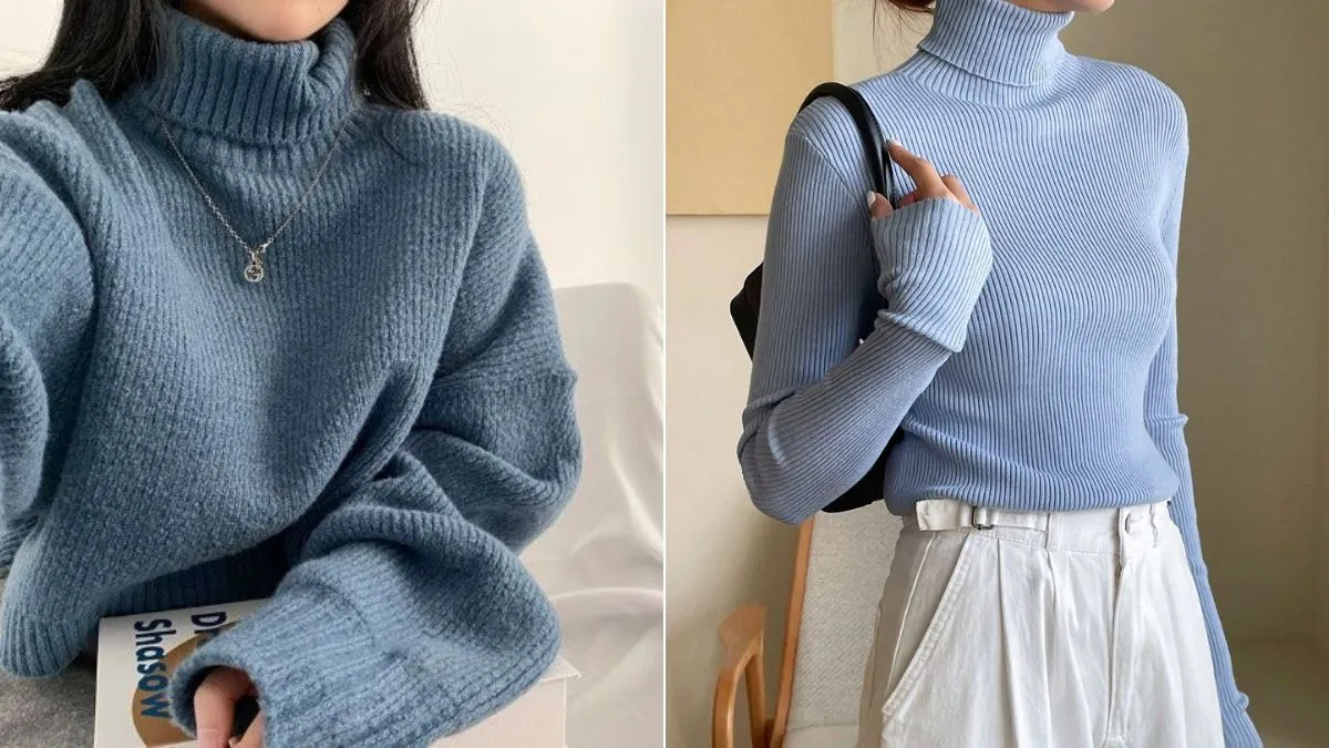 Top 5 Turtle Neck Sweater Designs 