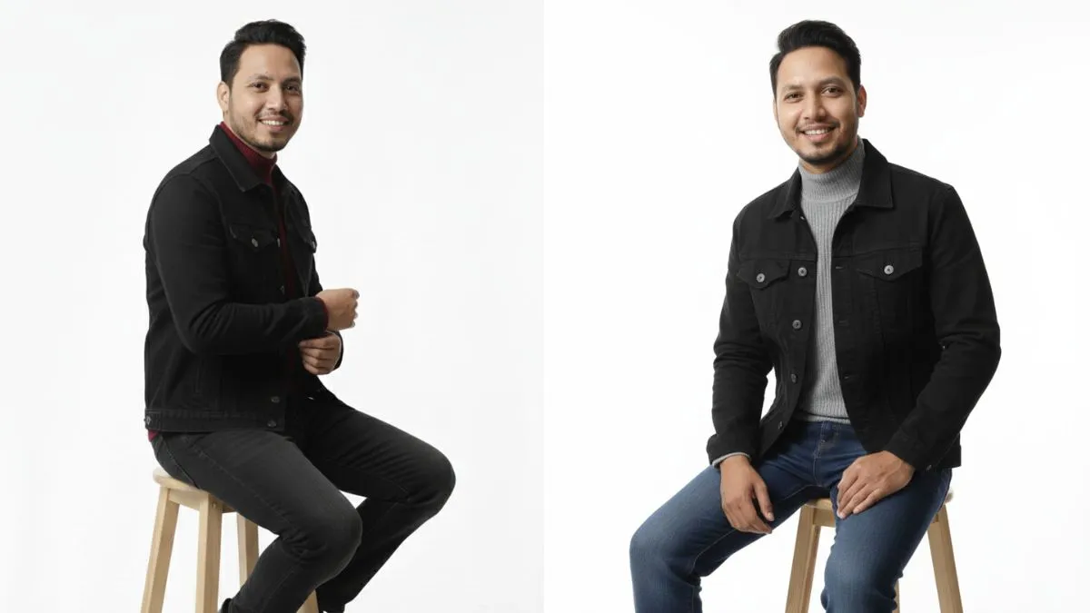 Stylish Men's High-Neck Sweaters: Gemini AI Boy Trend