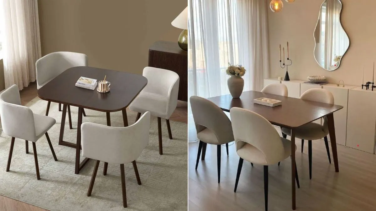 Best 4-Seater Designer Dining Tables for Small Rooms & Compact Homes
