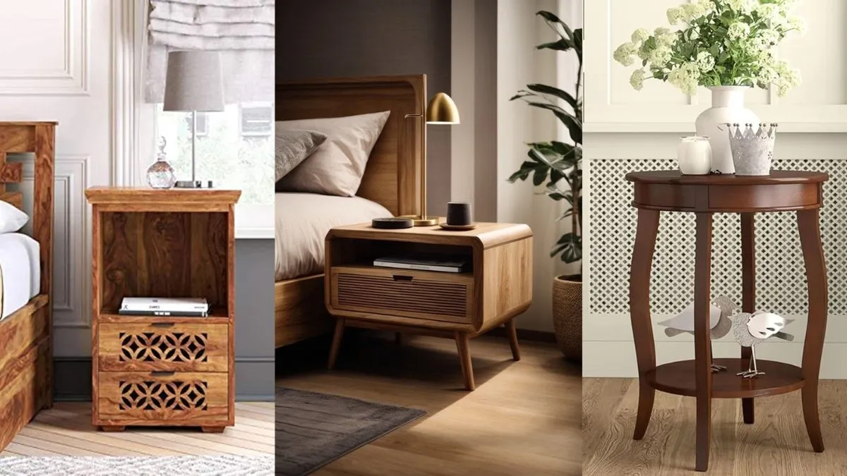 Retro Style Bedside Tables
