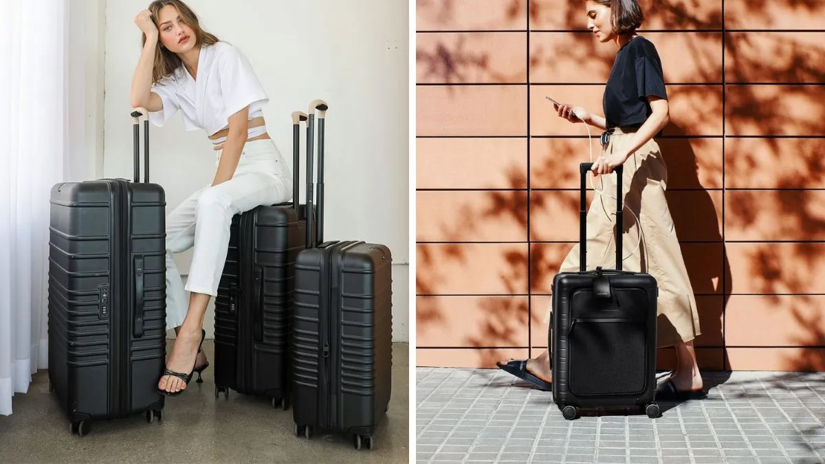 360 degree rotating suitcase