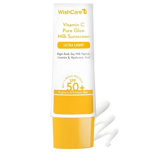 WishCare Vitamin C Pure Glow Milk Sunscreen