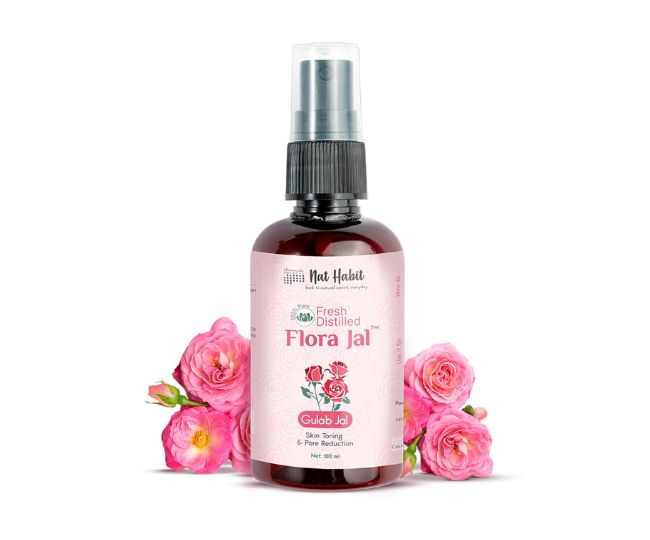 Nat Habit rose water