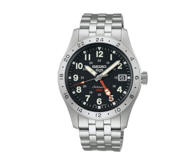 Seiko steel wrist watch for men