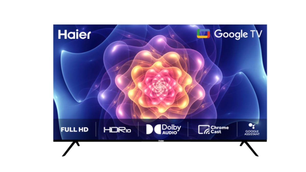 Haier 109cm (43 inches) Full HD Smart LED Google TV LE43W400G (Black)