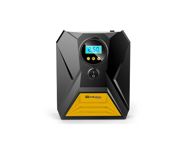 GoMechanic Digital Tyre Inflator for Car