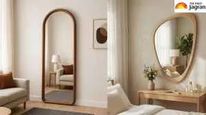 Minimalist Mirror with Solid wooden frame